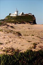 Nobby's Lighthouse still to this day a beacon to incoming ships guiding them safely into port. Canon EOS600D EF-S55-250mm, 1/4000, f/5.0, ISO640. untouched.: by dandunn80, Views[349]