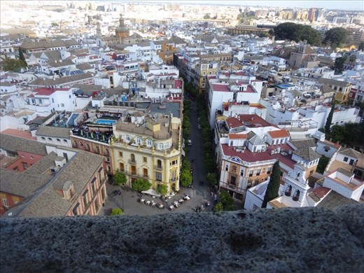 Sevilla from above. 