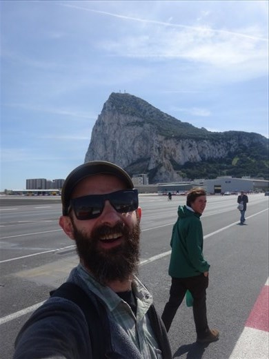 The Rock, from the runway