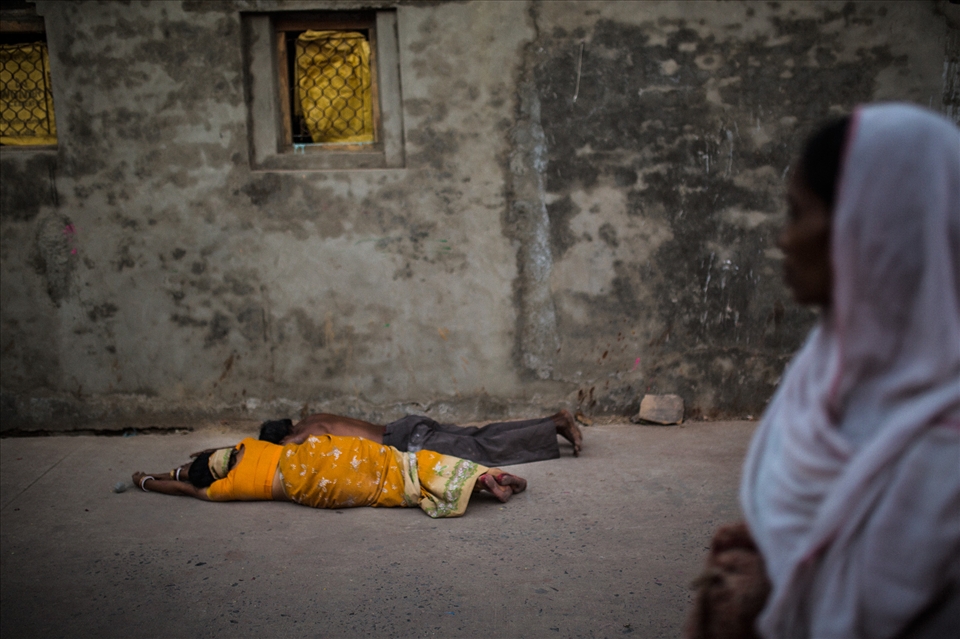 Pilgrims take up to 15 years to undertake this holy Hindu pilgrimage praying