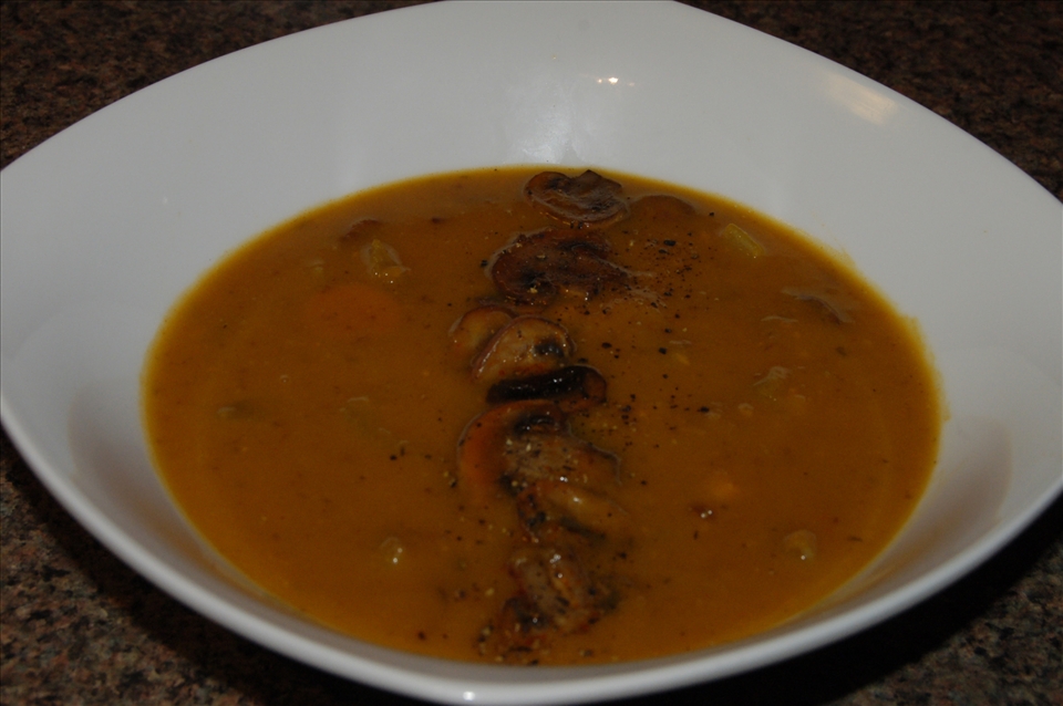 Sweet Potato and Chorizo Soup