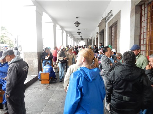 Old Town Market in Quito. Tried the street meat. No ill effects reported as of now. 