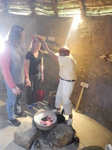 So our guide Fernando seemed to be a pretty well connected guy. It became obvious once we rolled into town and he honked at every other person on the street not to mention gave the Shaman a hug and a kiss and moved us to the front of the line to be blessed. 