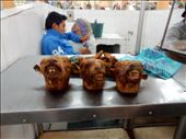 Last stop on the Ecuador mainland tour was the market at Machachi. It was gigantic. Trying pure sugar cane juice was about as brave as we got. We were  tempted to try the guinea pig but decided against it. We also passed on the opportunity to try lamb head soup. Can you blame us?: by danidawnandstevo, Views[618]