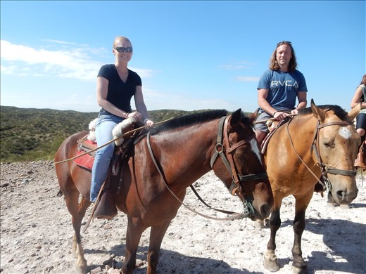 More horseback riding in Medoza. 