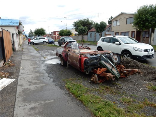 Common site here. I'm pretty sure there isn't a junk yard near by. 