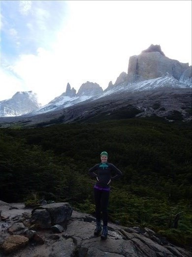 After many hours on the trail we finally made it to the Britanico Mirador or 