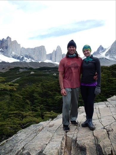 We made it to the top of a 360 degree view called Britanico. 