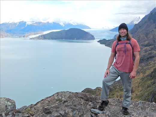 On our way to Glacier Gray. 