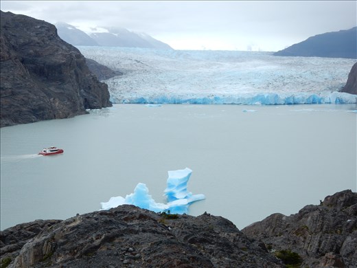 Day 4 on our way to Glacier Gray.
