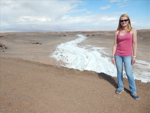 Beginning day one  in San Pedro de Atacama we visited the Valle de la Luna. The entire area is an ancient ocean and the dry conditions left rivers of salt behind. 