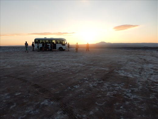 Enjoying a Pisco Sour after a hard day of sight seeing. 