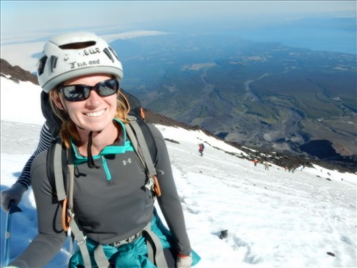 View of Pucon and Lake Villarrica.
