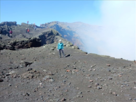 Loving the flexibility of the South American government allowing us such close access to the crater. 