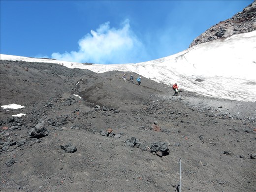 On our way down. Only sad part is we couldn't spend enough time up top. 