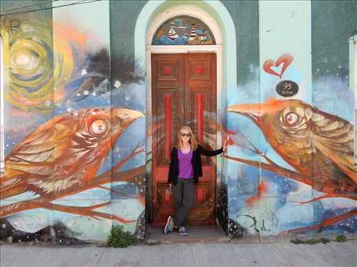 More street art not to be confused with graffit or tagging which usually consists of a signature by a individual looking for recognition. 