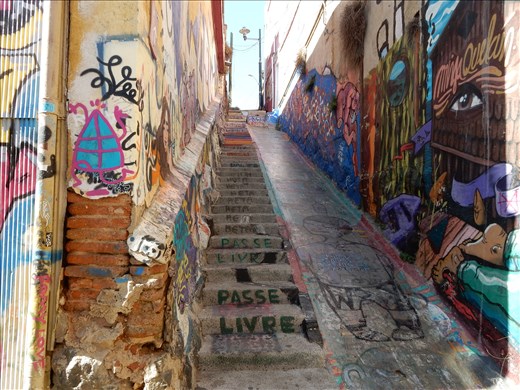 We were asked to guess what the slide next to the stairs was used for. Guesses included of course a way of getting down quickly without using the stairs and moving large items to the bottom. It turned out to be a laundry machine. Water used to drain down it so you would release your clothes at the top and allow them to tumble down to the bottom. 