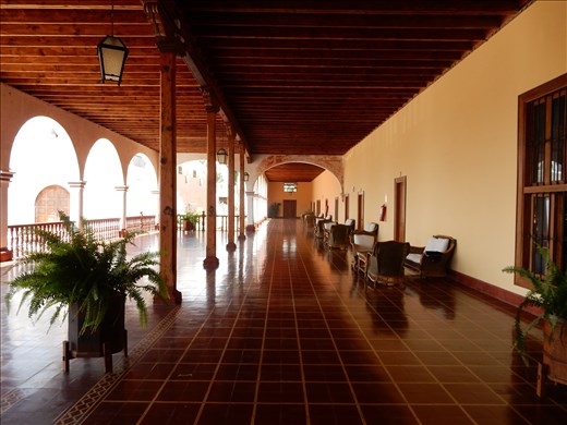 We stopped in to visit hacienda San Jose. With the use of slaves this area produced sugar and cotton. 