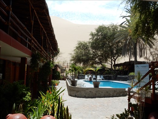 After playing in the dunes we headed back to the safety of our hostel. Pretty nice view with the exception of the old man in a Speedo. 