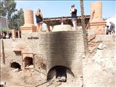 To ferment the pisco it was poured into a giant vat, sealed with plaster then boiled using a wood oven. : by danidawnandstevo, Views[263]