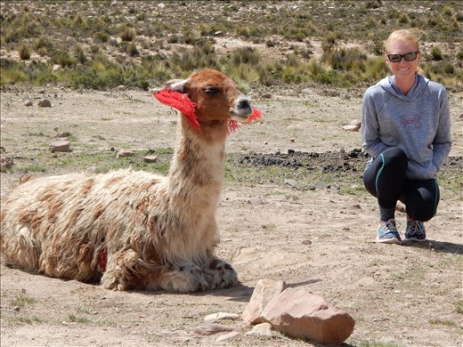 Danielle didn't like it but I managed to talk her into getting within spitting distance. 