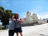 On our way back from watching condors in Colca Canyon we stopped in Maca for a celebratory drink called Colca Sour made from the Sancayo cactus. : by danidawnandstevo, Views[558]