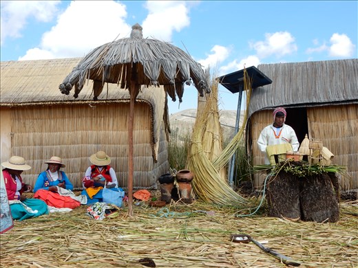 The Chief of this island provided us with an explanation of how it was constructed. He had a great sense of humor saying they considered building a discotech. 