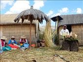 The Chief of this island provided us with an explanation of how it was constructed. He had a great sense of humor saying they considered building a discotech. : by danidawnandstevo, Views[382]