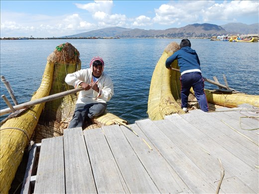 The Chief and Captain of the boat who was about 10 years old. 