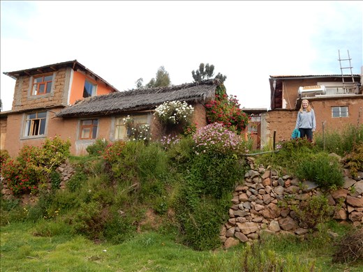 We were put up by a family for the night on Amanitani Island