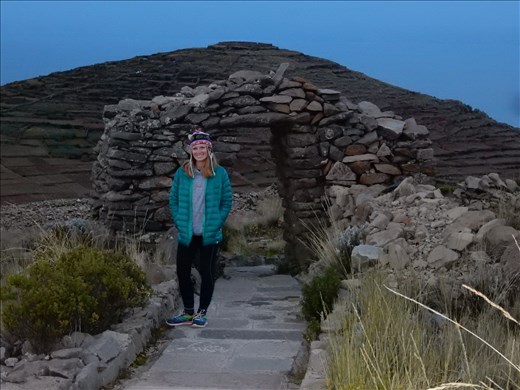 On the way back down from Pachamama temple. 