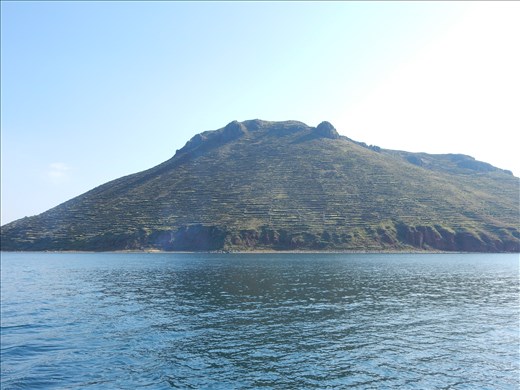 From the reed islands we traveled to Taquile island. 