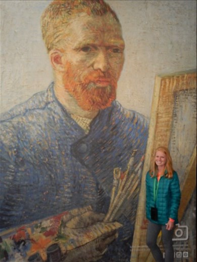 Spent nearly three hours in the Van Gogh museum. 