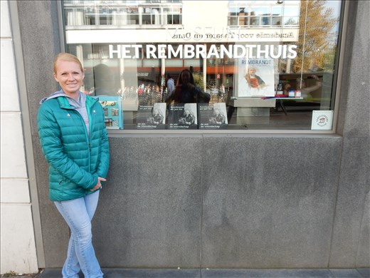 Visited Rembrant's house today. Becoming more cultured by the minute. 