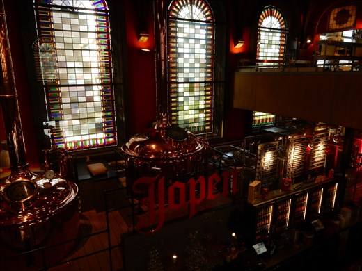 Visited a brewery in Haarlem inside a church. 