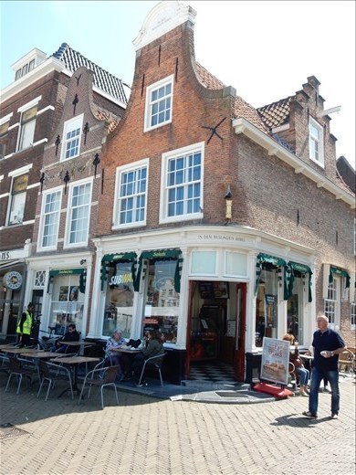 Delft has a very nice Subway. 