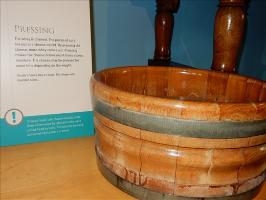 Cheese museum lesson for Green Bay Packer fans or 