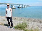 Longest bridge in the Netherlands is 3.1 miles long.  : by danidawnandstevo, Views[354]