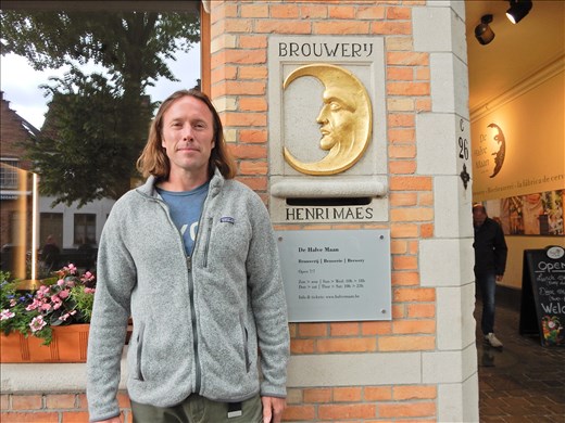 First place we visit in Bruges - De Halve Maan Brewery. With increased demand and limited space within the city walls for expansion Halve Maan built a 2 mile underground beer pipeline to a bottling facility outside the city. 