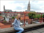 View of Bruges from the top of Halve Maan Brewery. : by danidawnandstevo, Views[328]