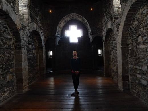 Chapel inside the castle that was later used to torture people. 