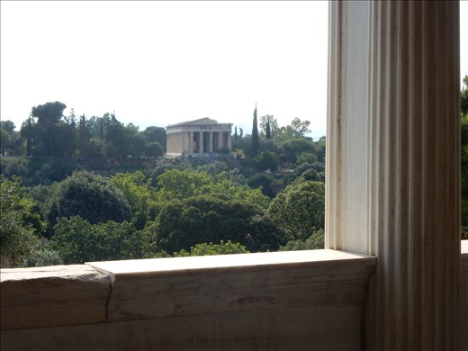 Temple of Hephaistos. 