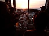 Dinner and a spectacular Santorini sunset on the south side. : by danidawnandstevo, Views[359]