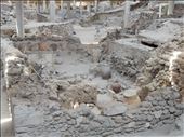 Santorini's prehistoric city Akrotiri that was buried in ash by the massive Theran eruptionin the middle of the second millennium BC. : by danidawnandstevo, Views[403]