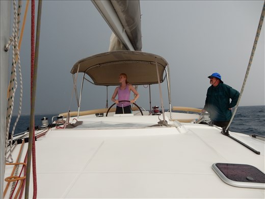 Captain Danielle and First Mate Dan.  