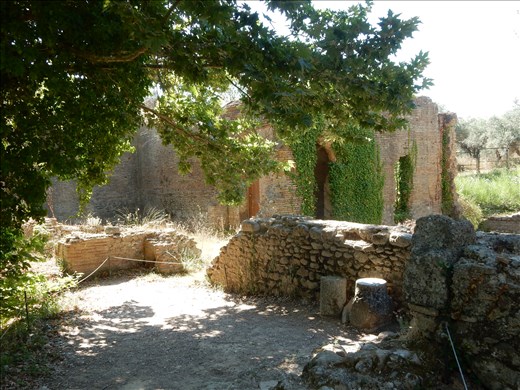 Nero's house at ancient Olympia.