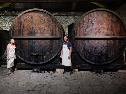 The winery used to make their own barrels 