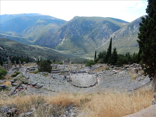 Delphi theater. 