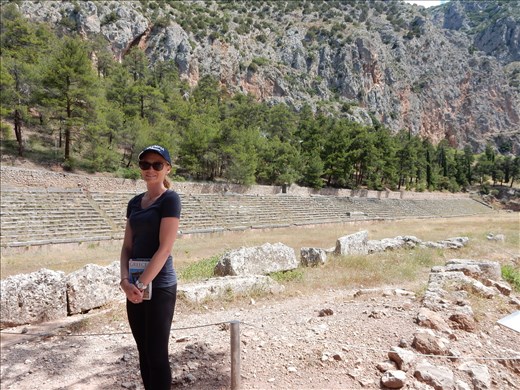 The stadium of Delphi. 
