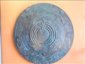 Shield on display at the Museum of Delphi. : by danidawnandstevo, Views[290]
